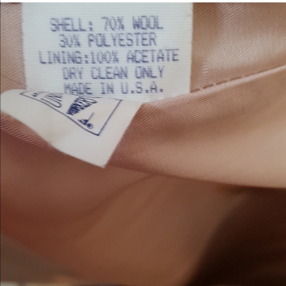 KRISTEN BLAKE Vintage Wool Blend Long Coat, Size 6 - Picture 9 of 11